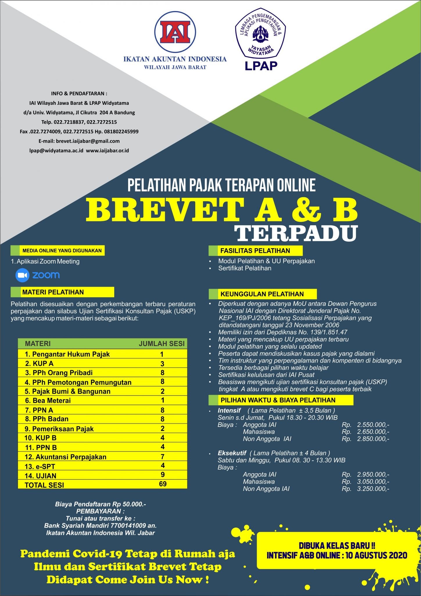 Pajak Brevet A & B - LPAP